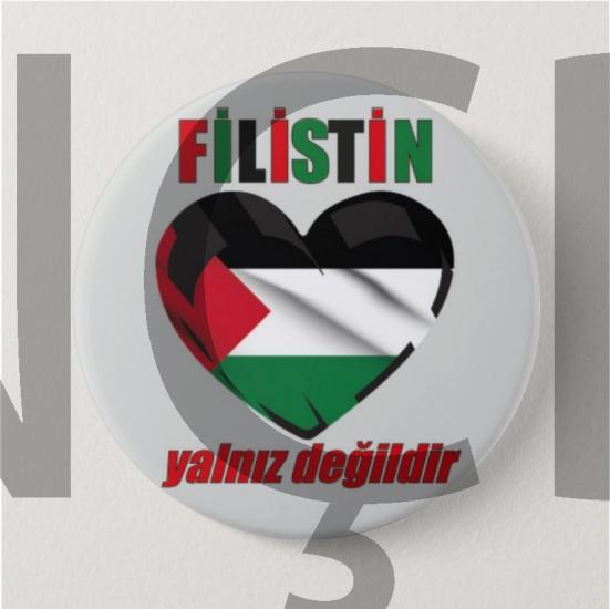 Filistin Yalnız Değildir – İğneli Rozet