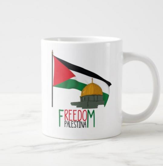 Freedom Palestina isimli Kupa Bardak