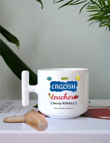 İngilizce Öğretmeni 1 Özel T Saplı Kupa
