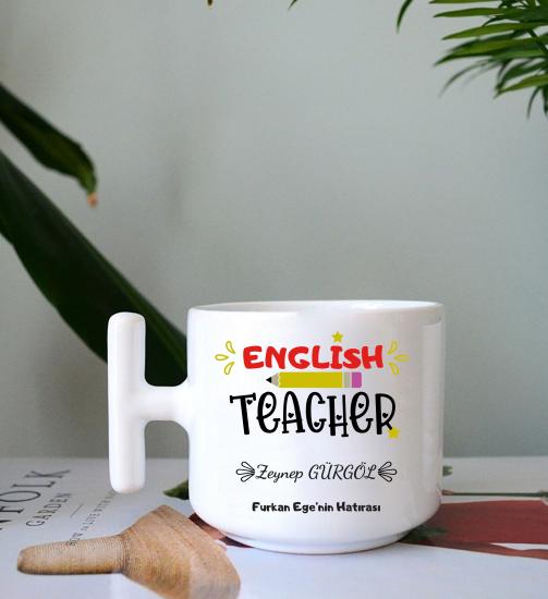 İngilizce Öğretmeni 2 Özel T Saplı Kupa