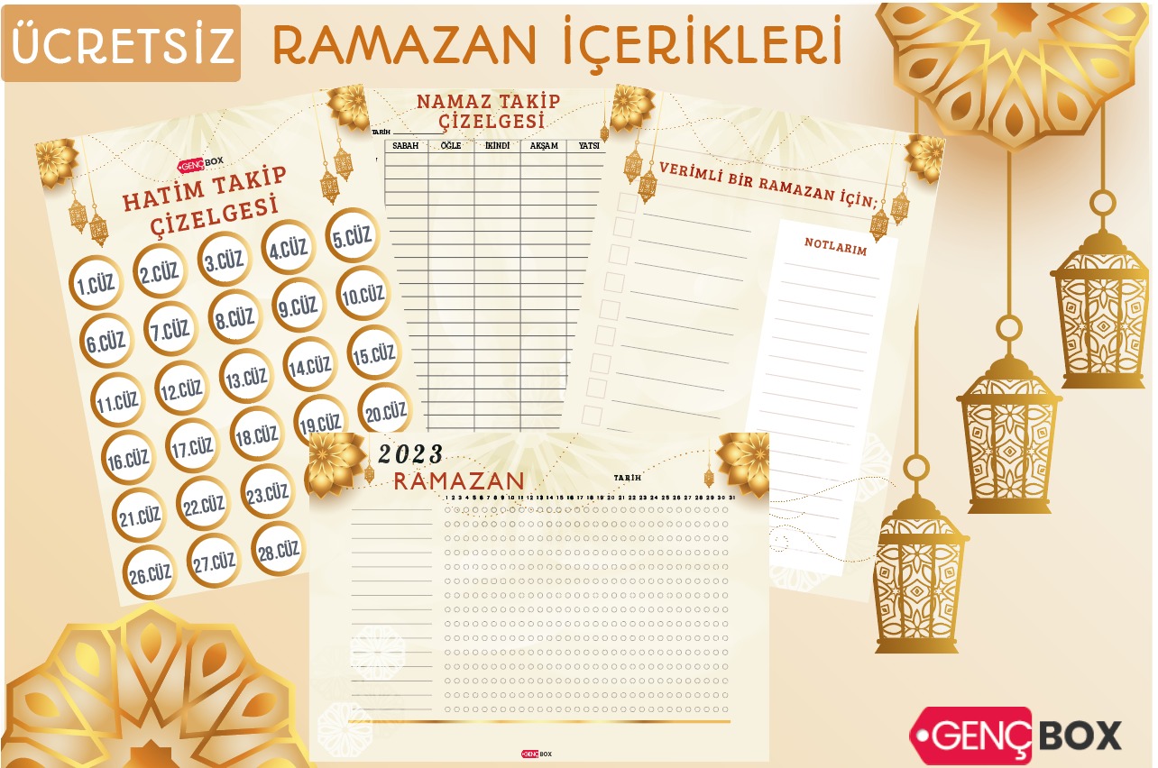 2023 Ücretsiz Ramazan İçerikleri