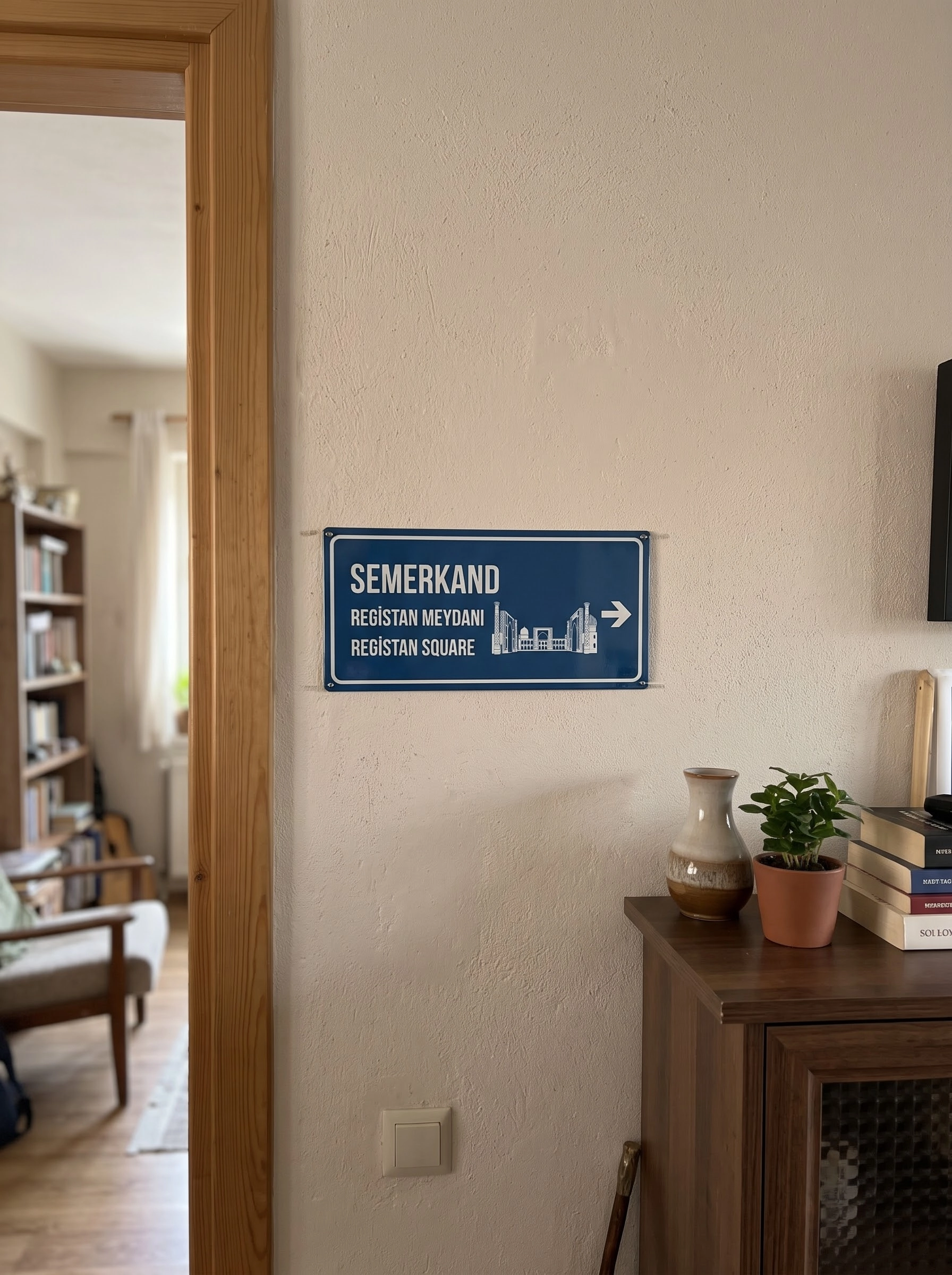 Semerkant Şehir Tabela 