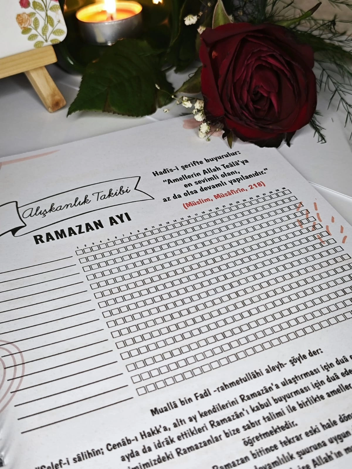Ramazan Planlayıcım– A5 Tarihsiz Spiralli Defter