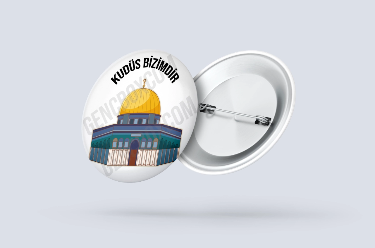 Kudüs Bizimdir - İğneli Rozet