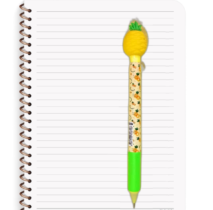 Ananas Meyve Figürlü Uçlu Kalem 0.7