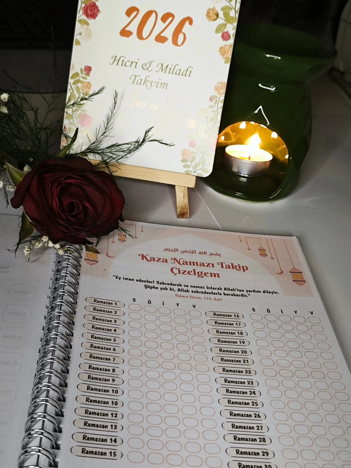 Ramazan Planlayıcım– A5 Tarihsiz Spiralli Defter