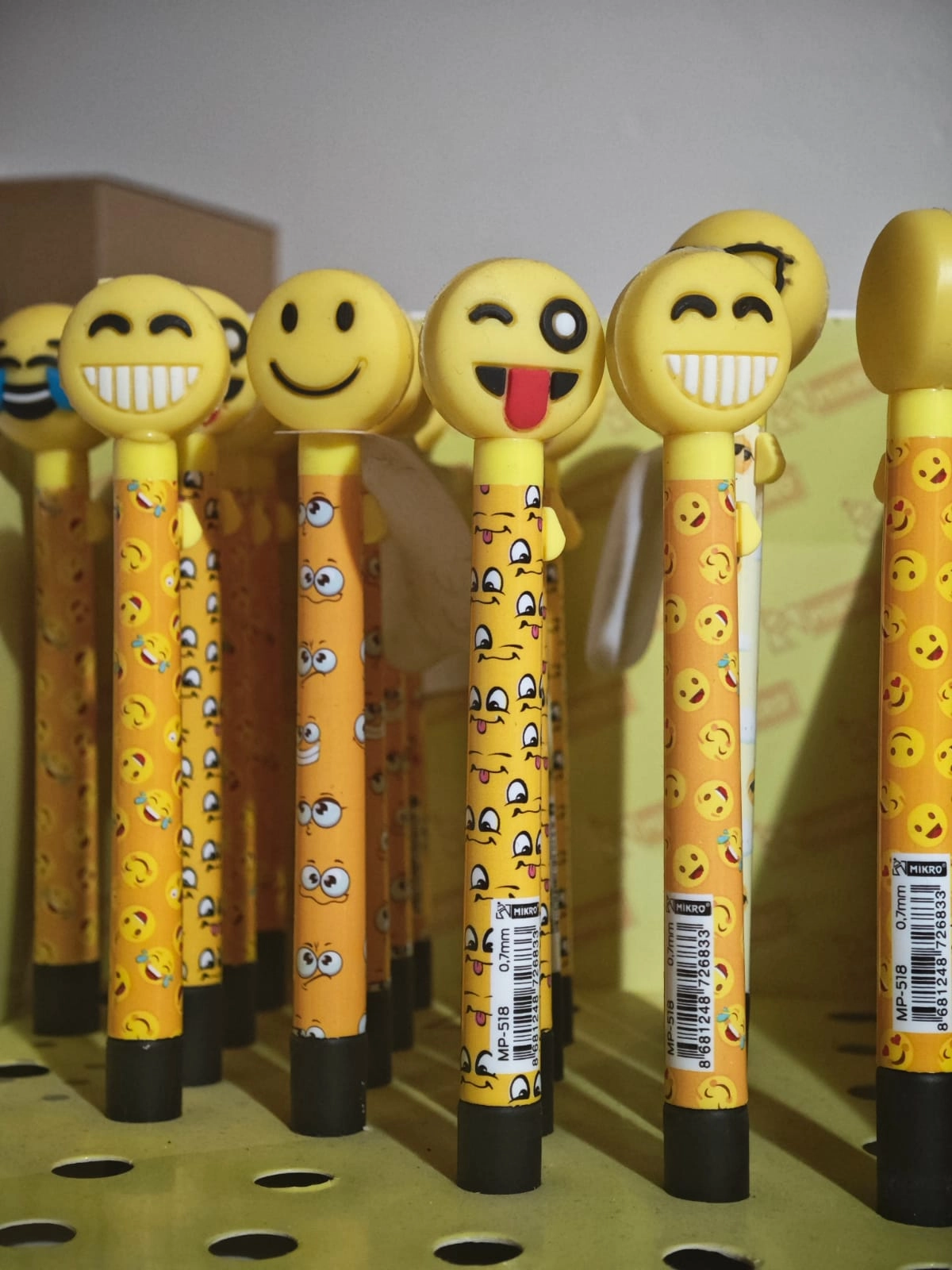 Emojili Uçlu Kalem 0.7 Uçlu