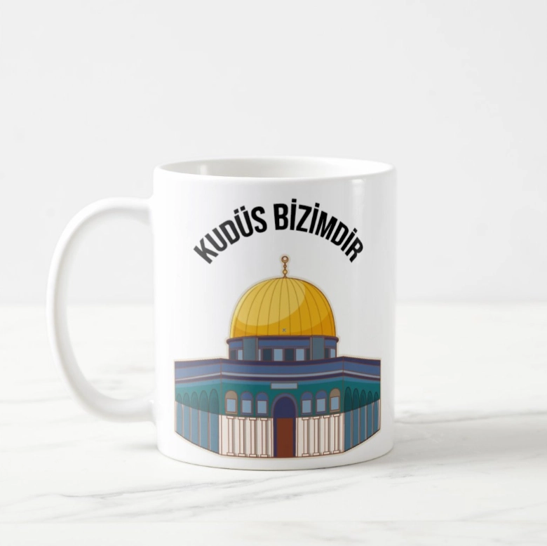 Kudüs Bizimdir -  Çocuk Kupa Bardak