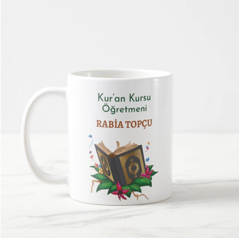 Kur’an Kursu Öğretmeni - İsimli Kupa Bardak