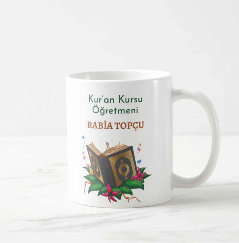 Kur’an Kursu Öğretmeni - İsimli Kupa Bardak