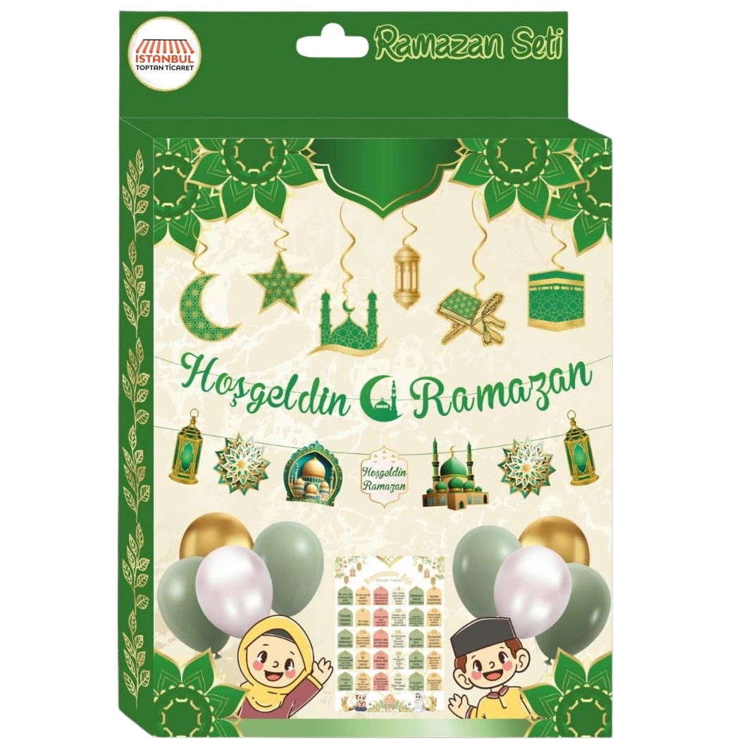 Kutulu Hoşgeldin Ramazan Seti Yeşil