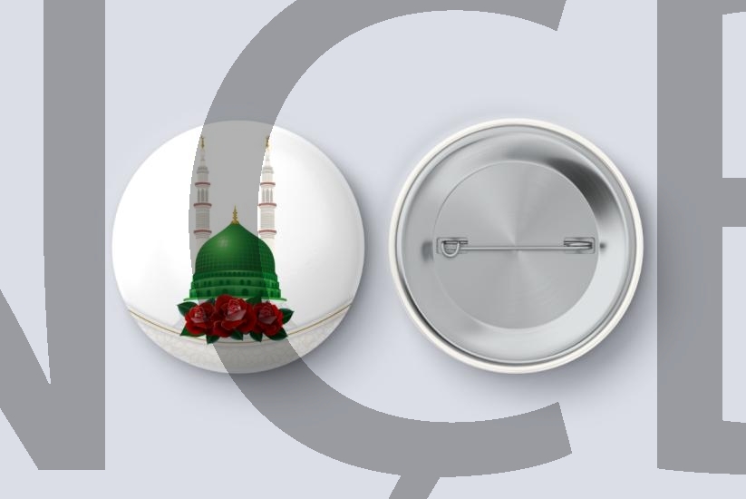 Mescidi Nebi Gül  - İğneli Rozet