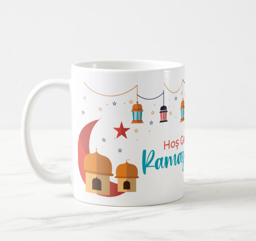 Hoş Geldin Ramazan - İsme Özel Kupa Bardak
