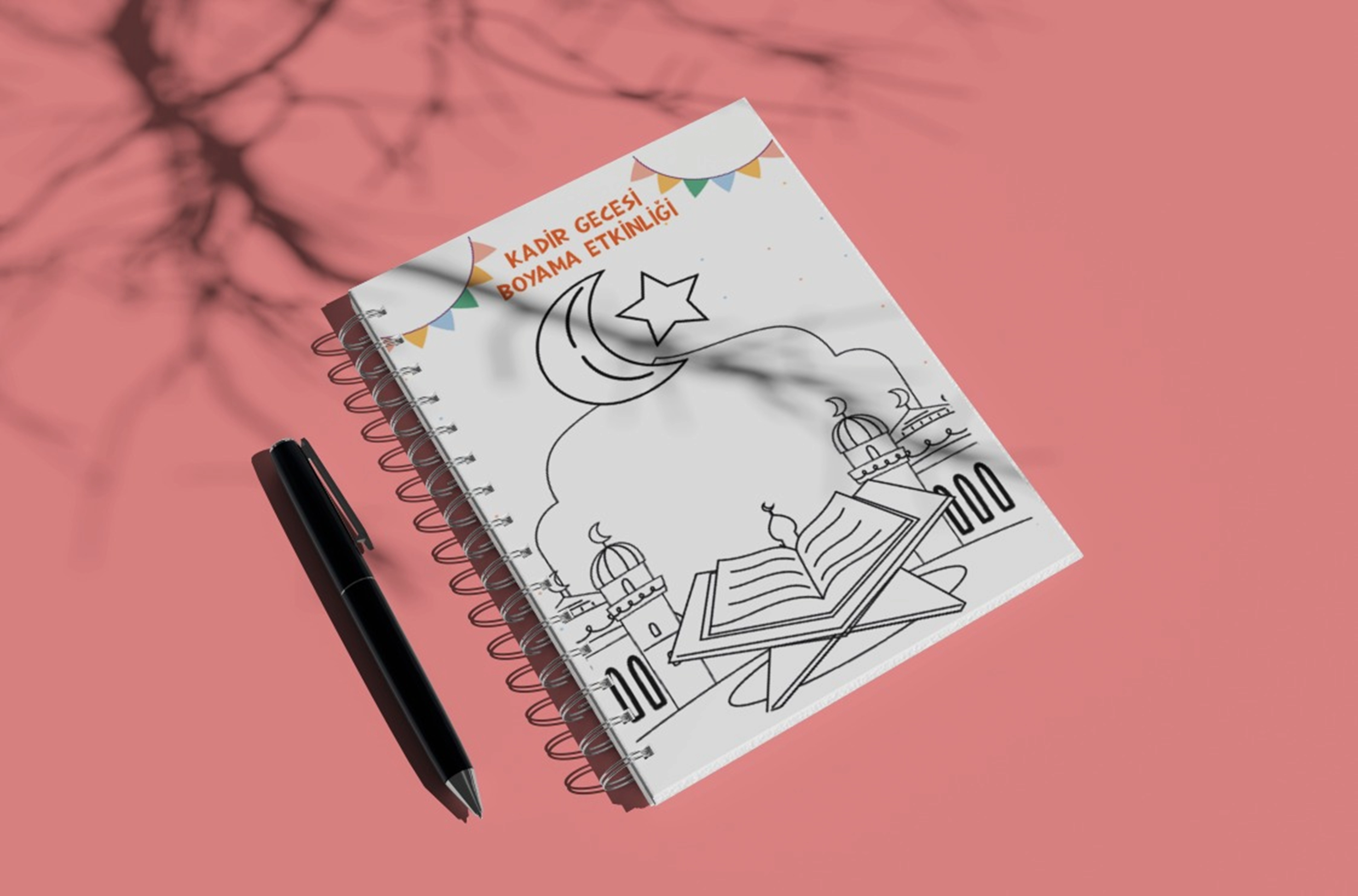 Ramazan Günlüğüm– A5 Tarihsiz Spiralli Defter