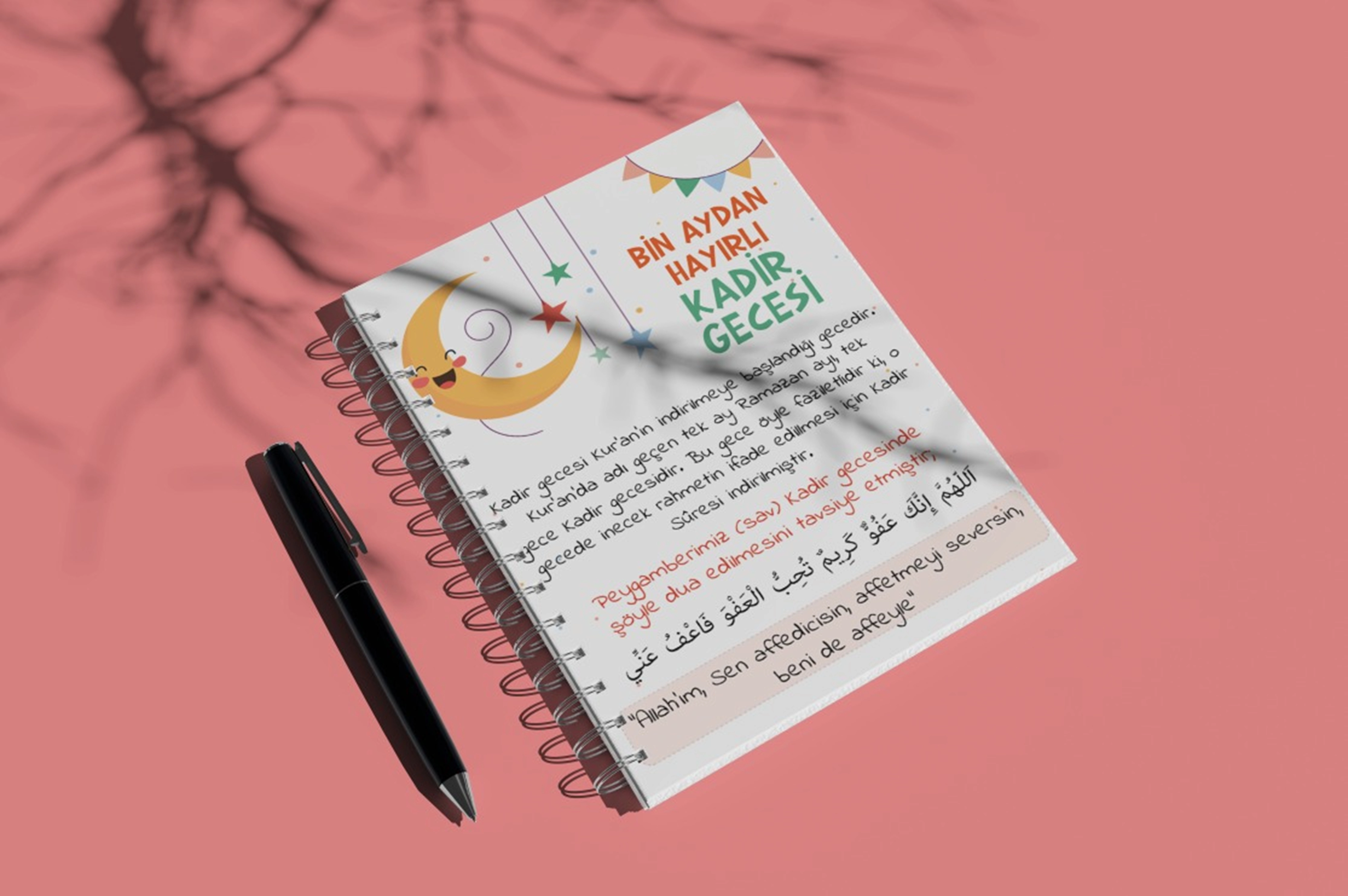 Ramazan Günlüğüm– A5 Tarihsiz Spiralli Defter