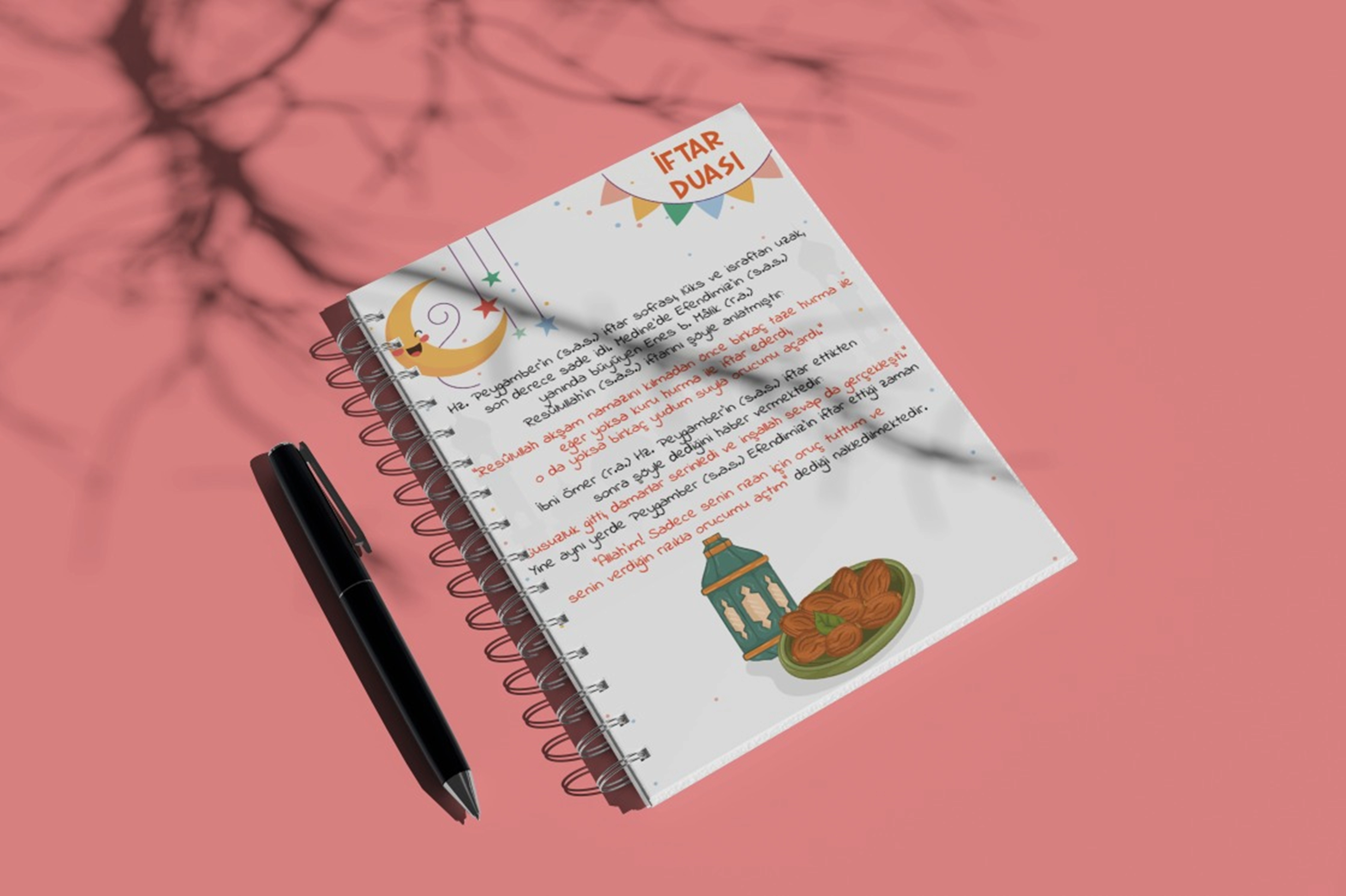 Ramazan Günlüğüm– A5 Tarihsiz Spiralli Defter