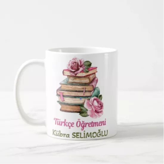 Türkçe Öğretmeni - İsimli Kupa Bardak