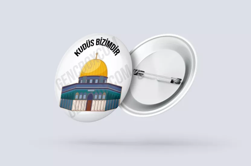 Kudüs Bizimdir - İğneli Rozet