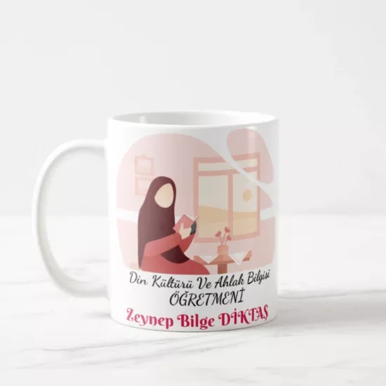 Din Kültürü Öğretmeni - İsimli Kupa Bardak