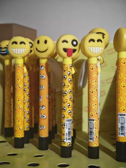 Emojili Uçlu Kalem 0.7 Uçlu