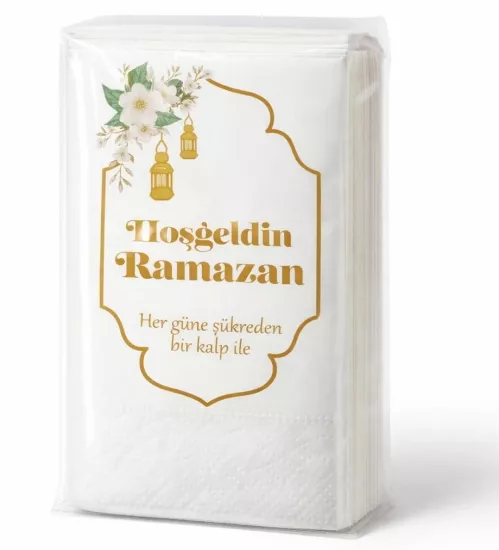 Hoş Geldin Ramazan Baskılı Peçete 