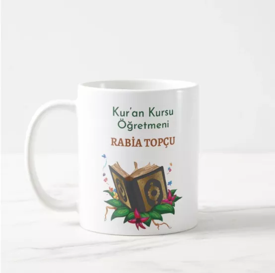 Kur’an Kursu Öğretmeni - İsimli Kupa Bardak