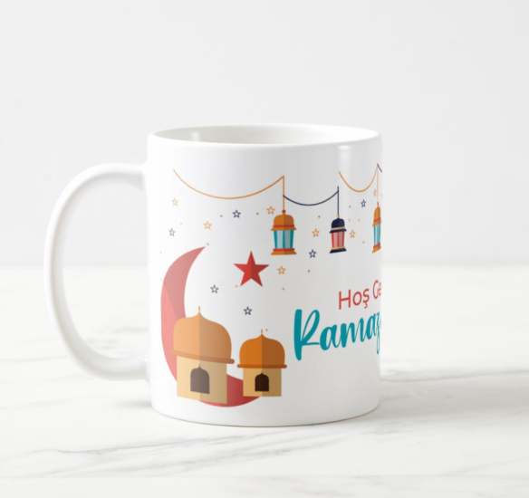 Hoş Geldin Ramazan - İsme Özel Kupa Bardak