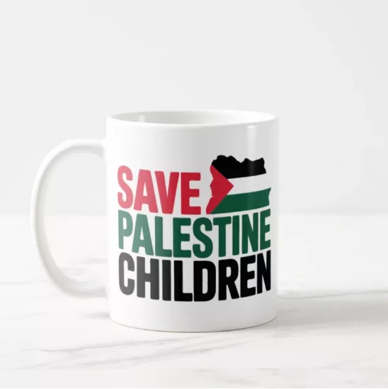 Save Palastine Children - Kupa Bardak
