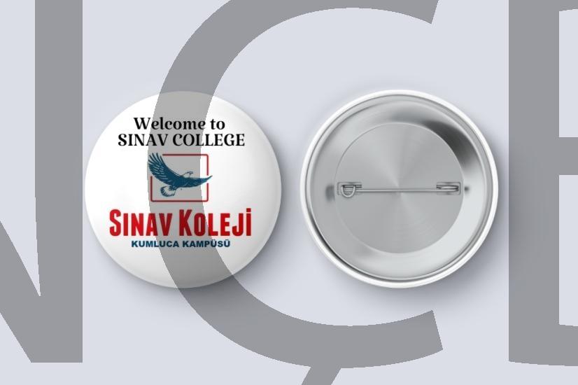 Sınav Koleji -  Çocuk İğneli Rozet