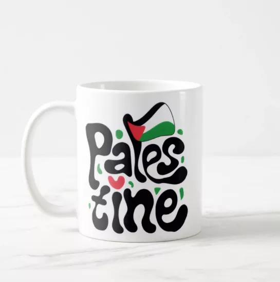 Palastine Yazılı - Kupa Bardak