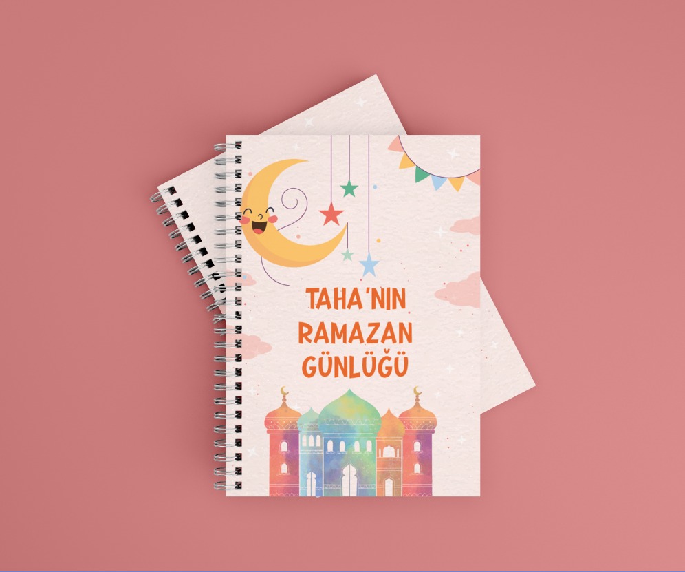 Taha’nın Ramazan Günlüğü – A5 İsme Özel Spiralli Defter