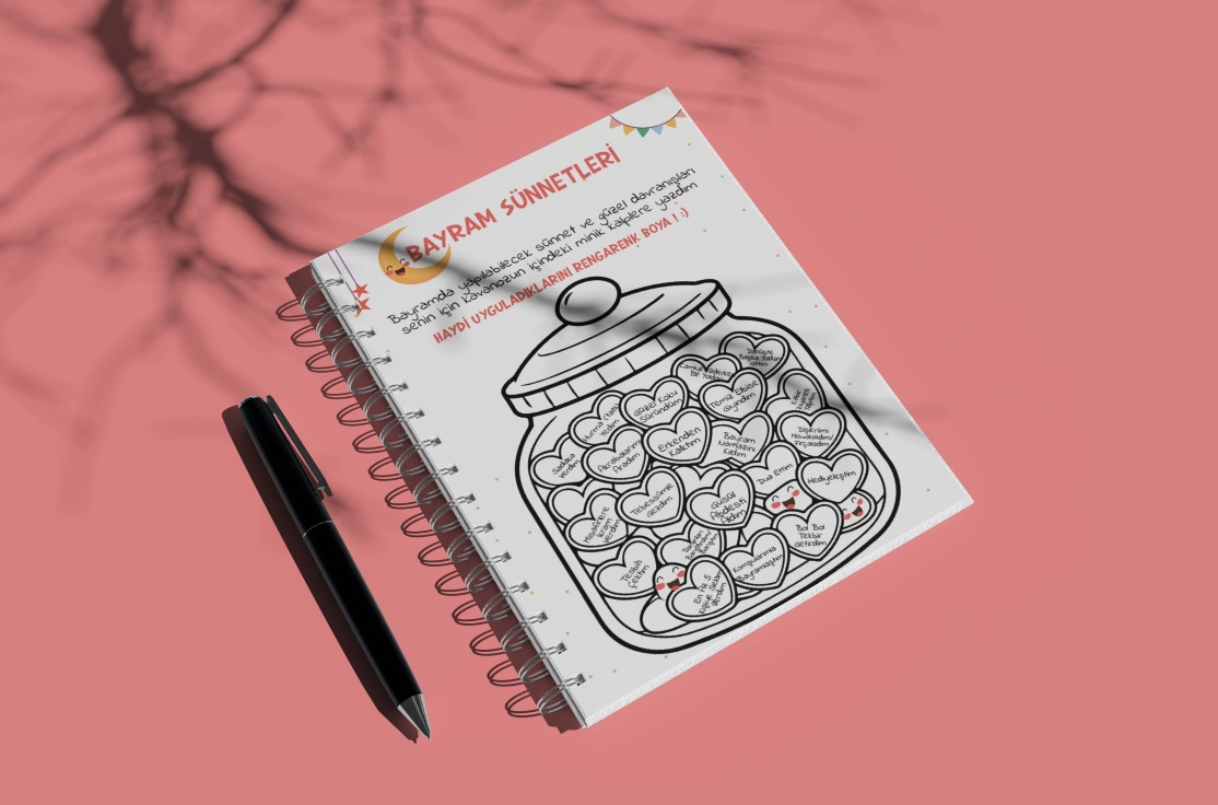 Taha’nın Ramazan Günlüğü – A5 İsme Özel Spiralli Defter