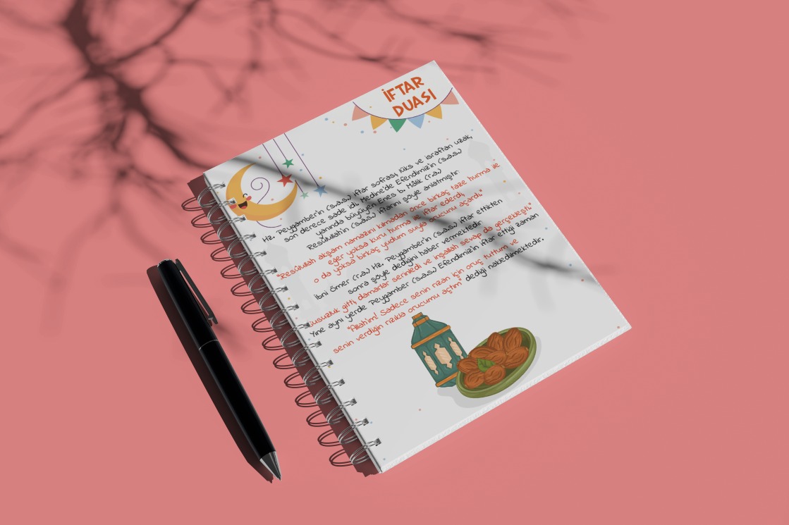 Taha’nın Ramazan Günlüğü – A5 İsme Özel Spiralli Defter