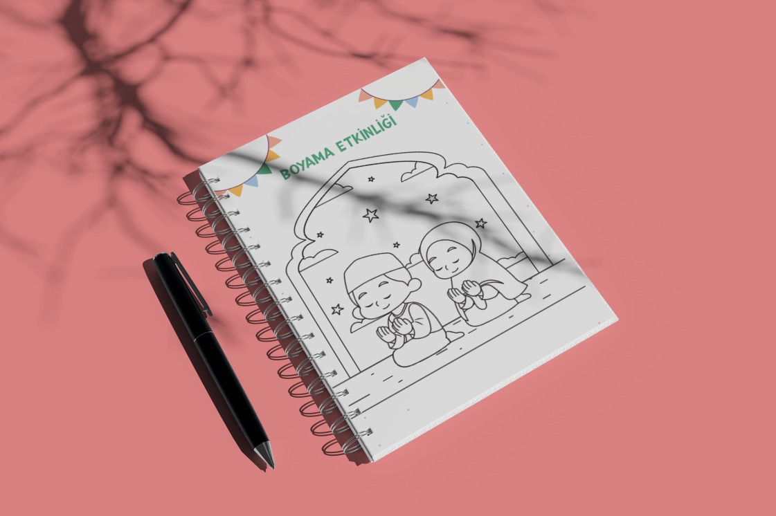 Taha’nın Ramazan Günlüğü – A5 İsme Özel Spiralli Defter