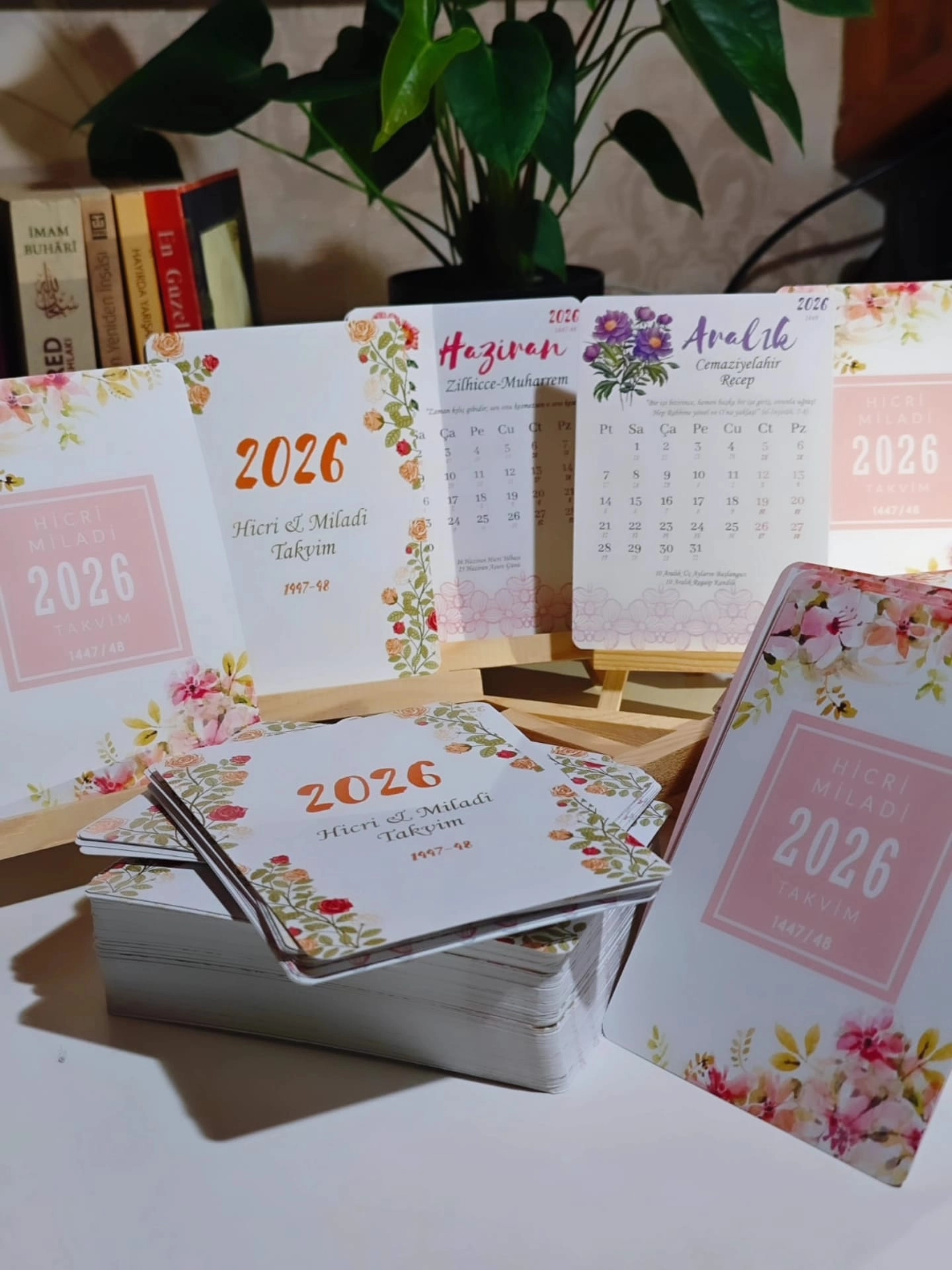 Hicri Miladi Masaüstü 2026 Yılı Takvimi