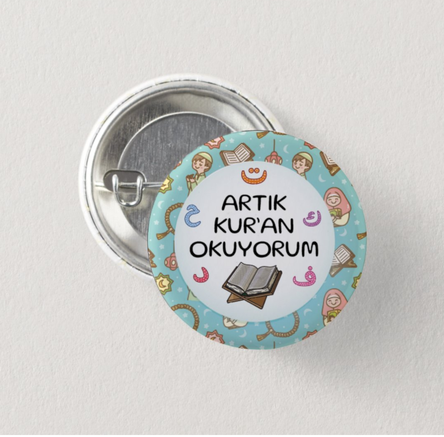 Kuran Okuyorum Rozetleri