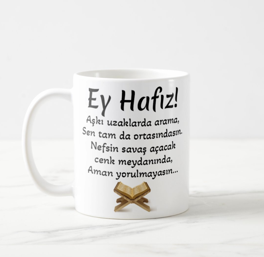 Hafızlık Kupa Bardakları
